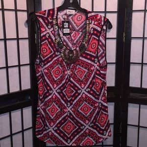 Brand new cute sleeveless top